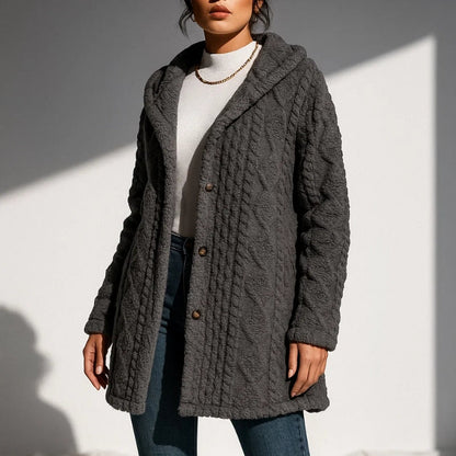 Women's Soft Plush Coat Nova Style