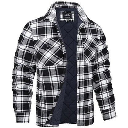 Quilted Lined Jacket Brown