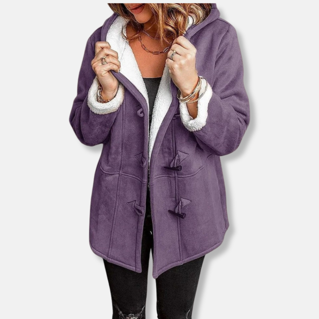 Snuggle Fleece Jacket With Hood Plush Lining