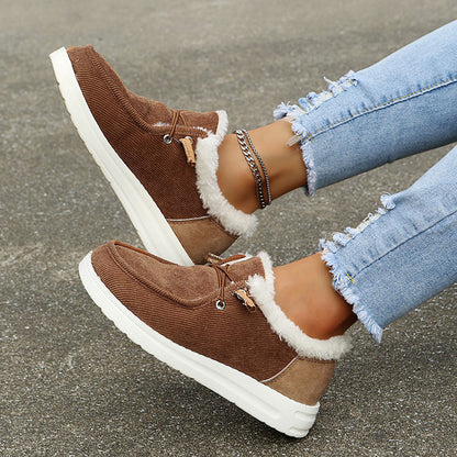Women's Warm Lined Sneakers