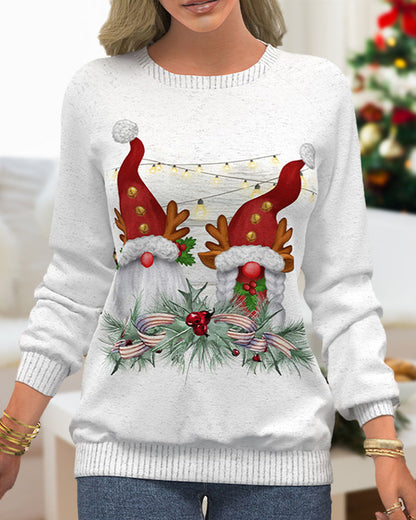 Christmas Sweatshirt Festive Red