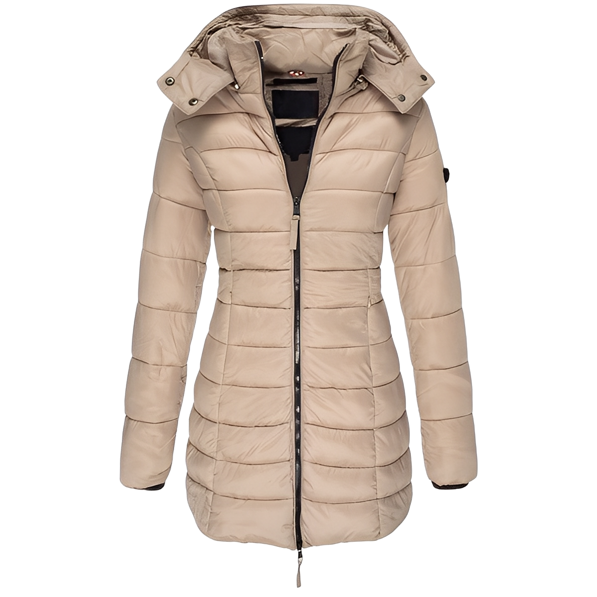 Eleganter Damenmantel Warm Gepolstert - IdealeKleiden