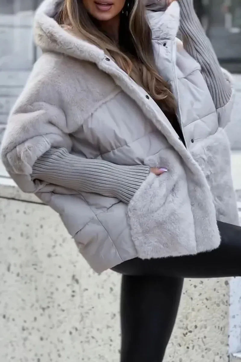 Stylish Women's Winter Coat Colorful & Warm