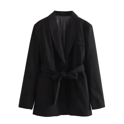 Fashionable Home Suit Set Blazer and Pants Multicolor