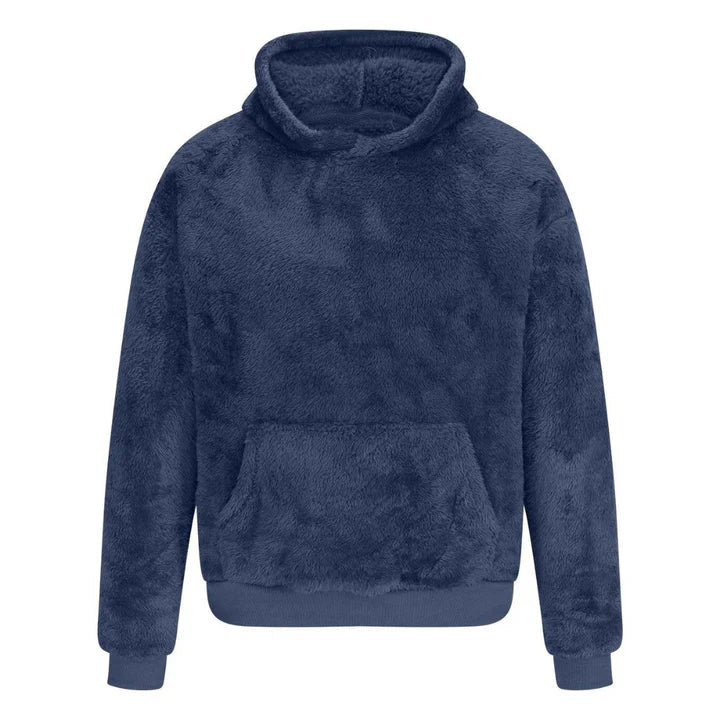 Soft plush hoodie