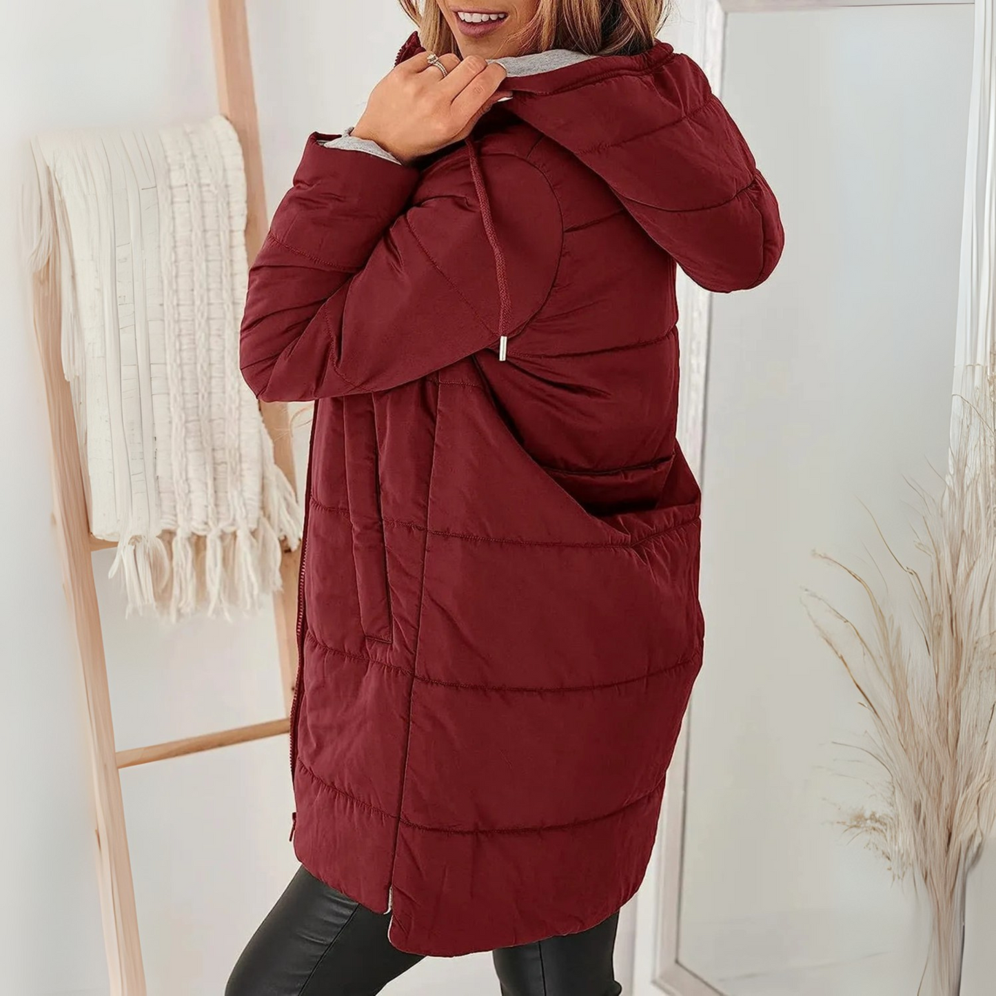 Lightweight Winter Jacket with Hood