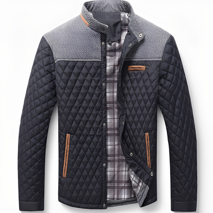Men's Warm Quilted Leisure Jacket