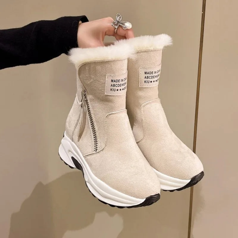 Stylish Women's Snow Boots Winter Fashion