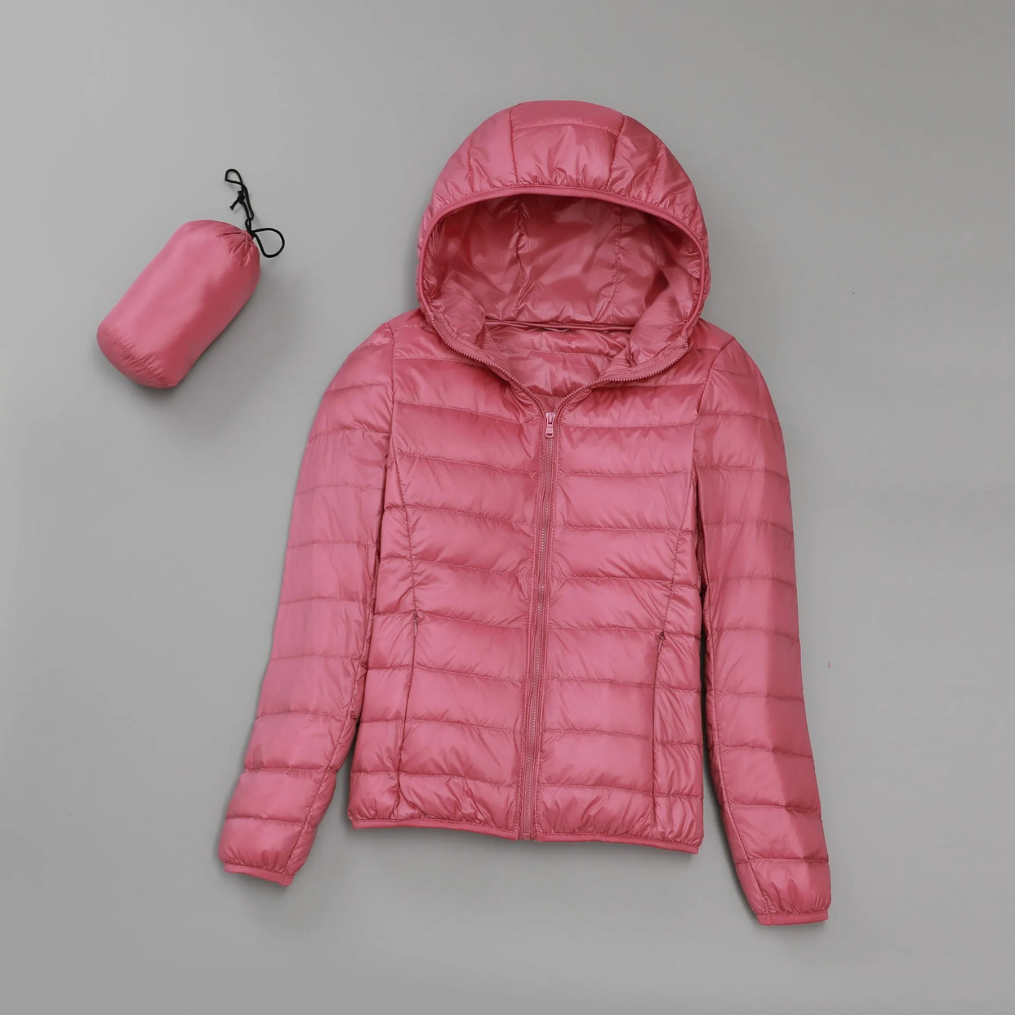 Lightweight outdoor jacket Hooded design Insulated