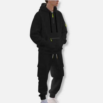 Comfortable Tracksuit Hoodie Cargo Pants