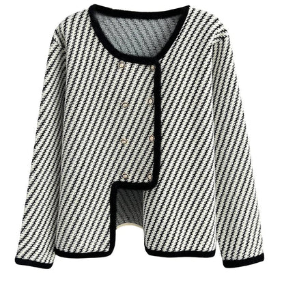 Stylish Women's Bouclé Jacket Elegant