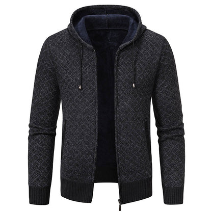 Stylish Men's Jacket Hood Slim Fit