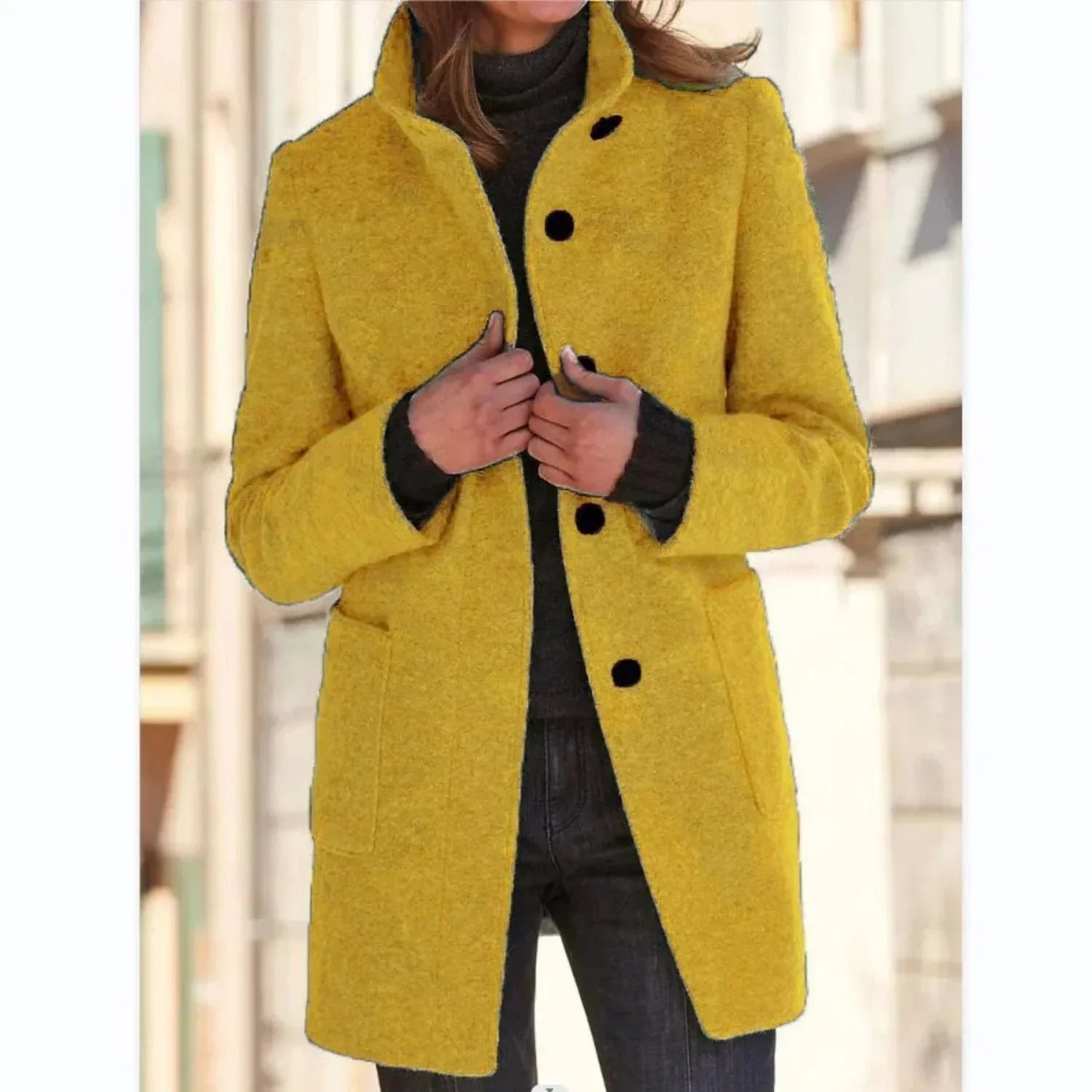 Women's Wool Coat Retro Chic Kayla