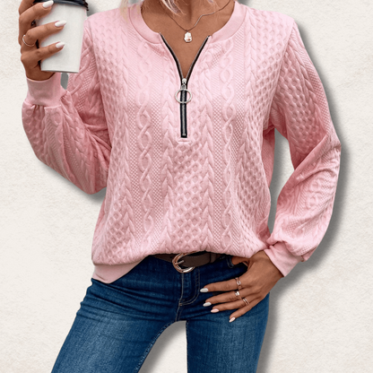 Women's Pullover Zipper Top Quality