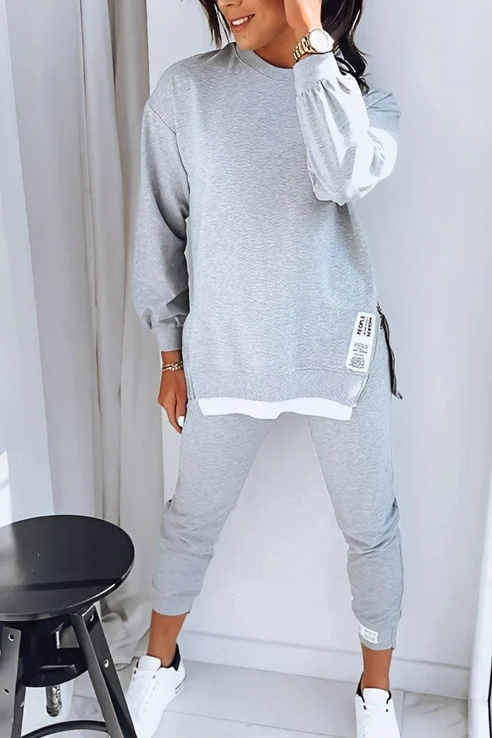 Women's Tracksuit Loungewear Set Sweatshirt Pants