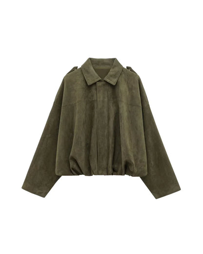 Large Long Sleeve Jacket Comfortable Leisure Jacket Plus Size