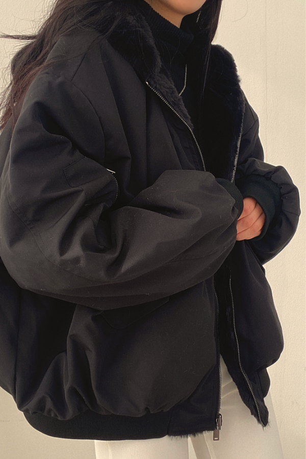 Warm Winter Jacket Women Sherpa Lining