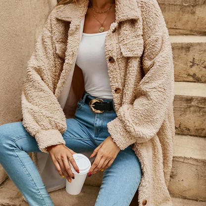 Chic Women's Teddy Coat Autumn Trend