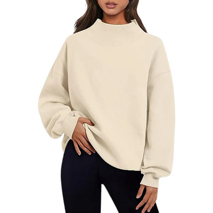 Comfortable Oversized Long-Sleeve Sweater