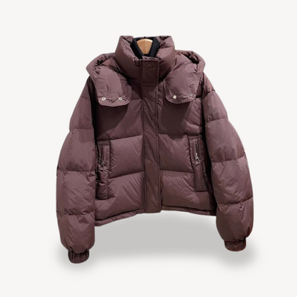Women's Winter Jacket Hooded Warm Insulated