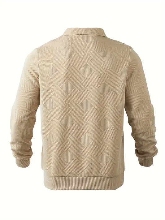 Eleganter Herren Winterpullover Warm und Bequem - IdealeKleiden