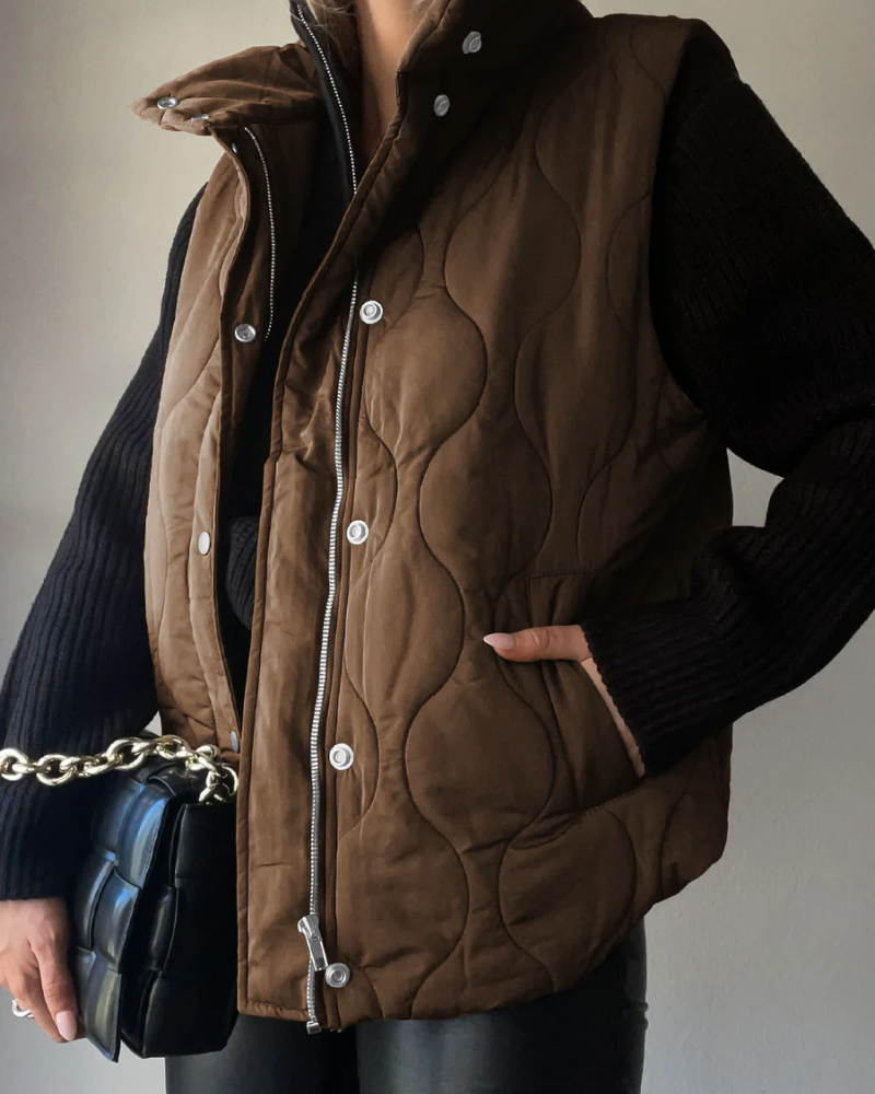 Women's Plus Size Puffer Jacket