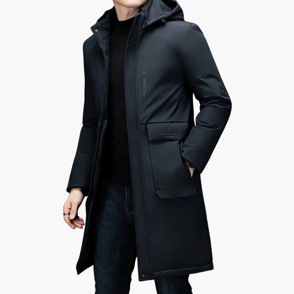 Men's Winter Jacket Hooded Stylish Warm