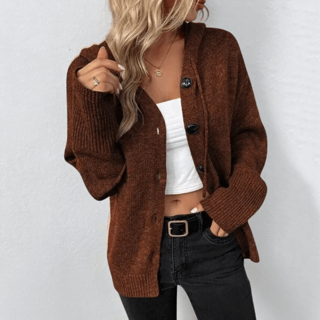 Women's Cardigan Warm Modern Buttons