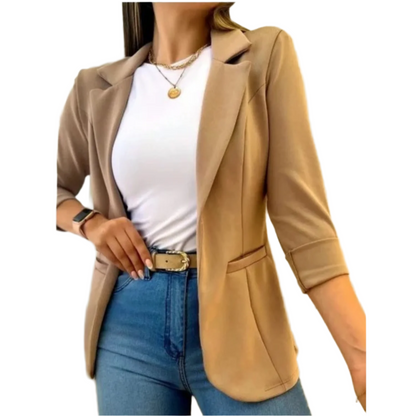 Stylish Women's Blazer Vintage Look