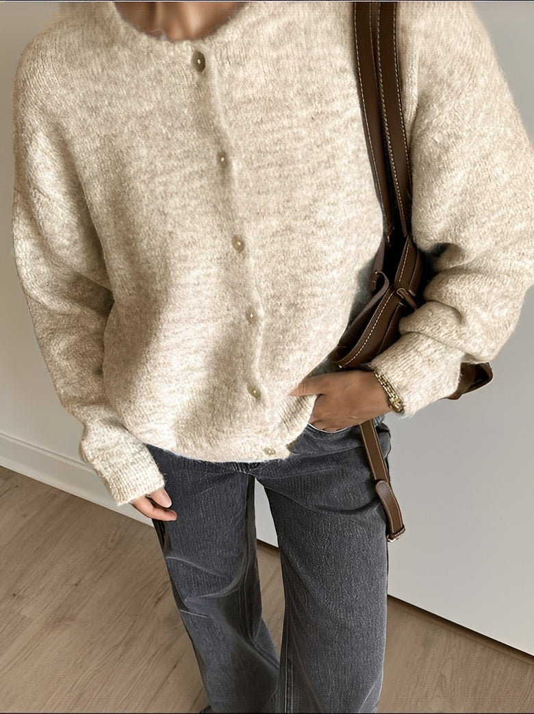 Vintage Wool Coat Women's Classic Buttons