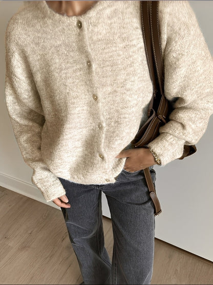 Vintage Wool Coat Women's Classic Buttons