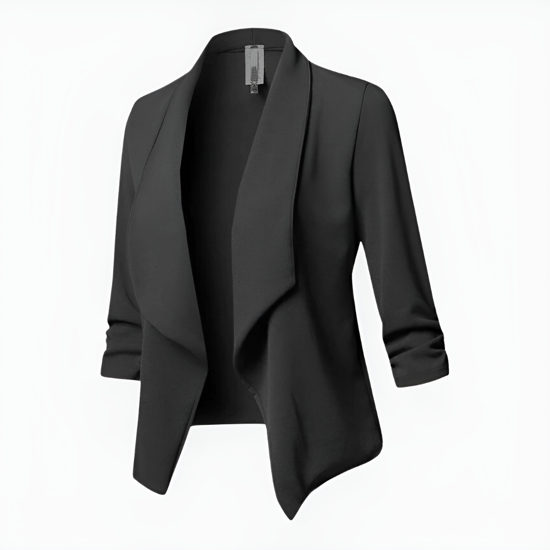 Elegant Women's Blazer Long Sleeve Formal