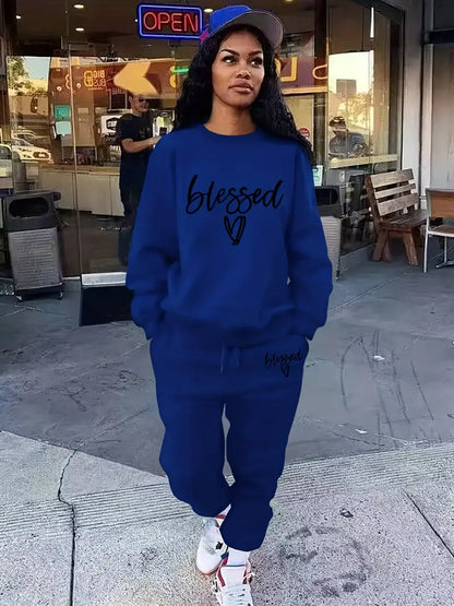 Stylish Women's Tracksuit Set Sporty Elegant