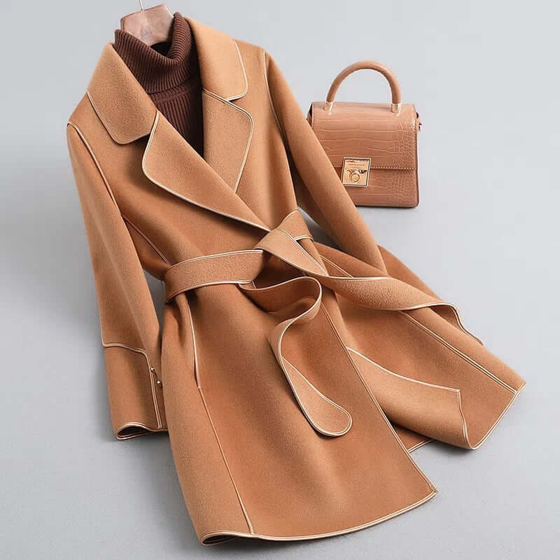 Women's Long Elegant Wool Winter Coat