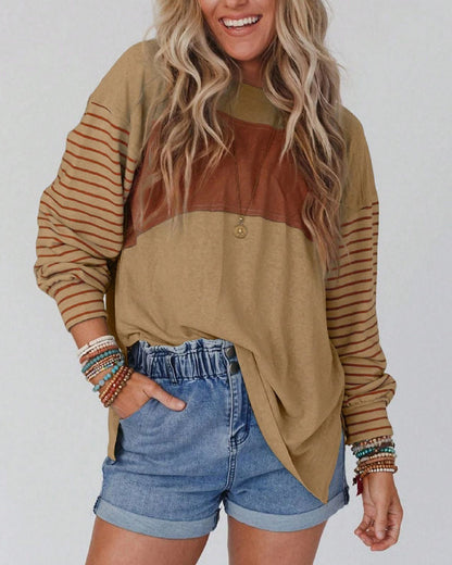 Colorful Striped Top for Women
