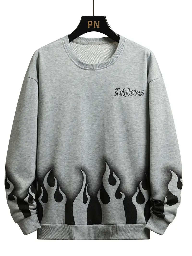 Men's Sweater Fir Tree Pattern Winter