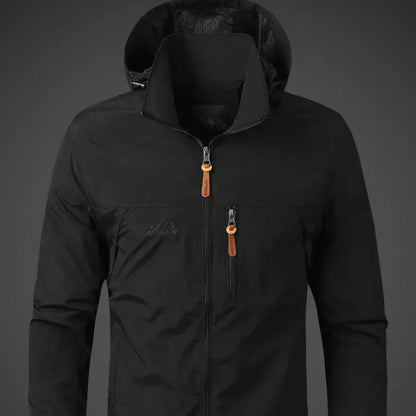 Men's Waterproof and Windproof Outdoor Rain Jacket