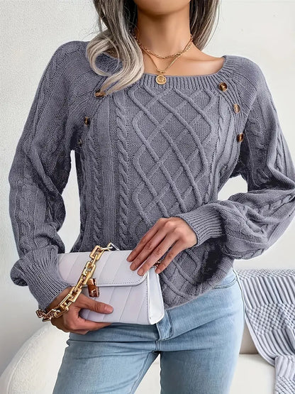 Women's Casual Crew Neck Pullover