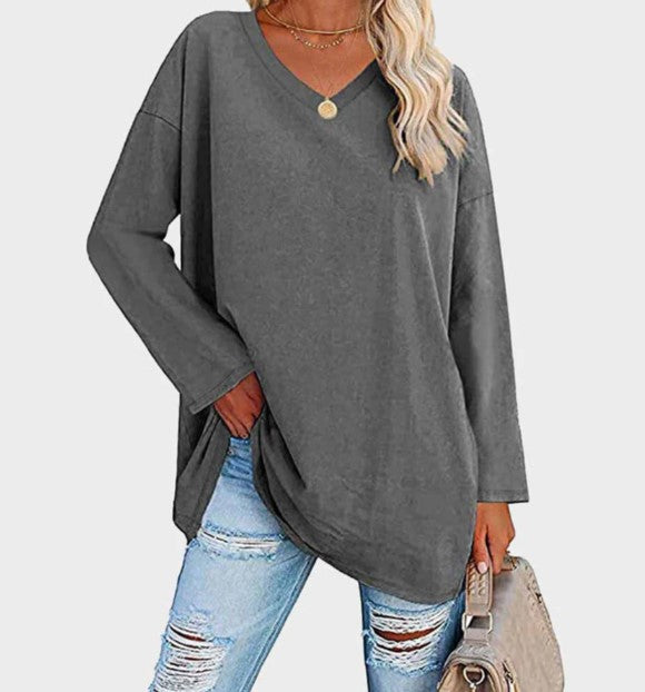 Stylisher Pullover Langärmlig Damen