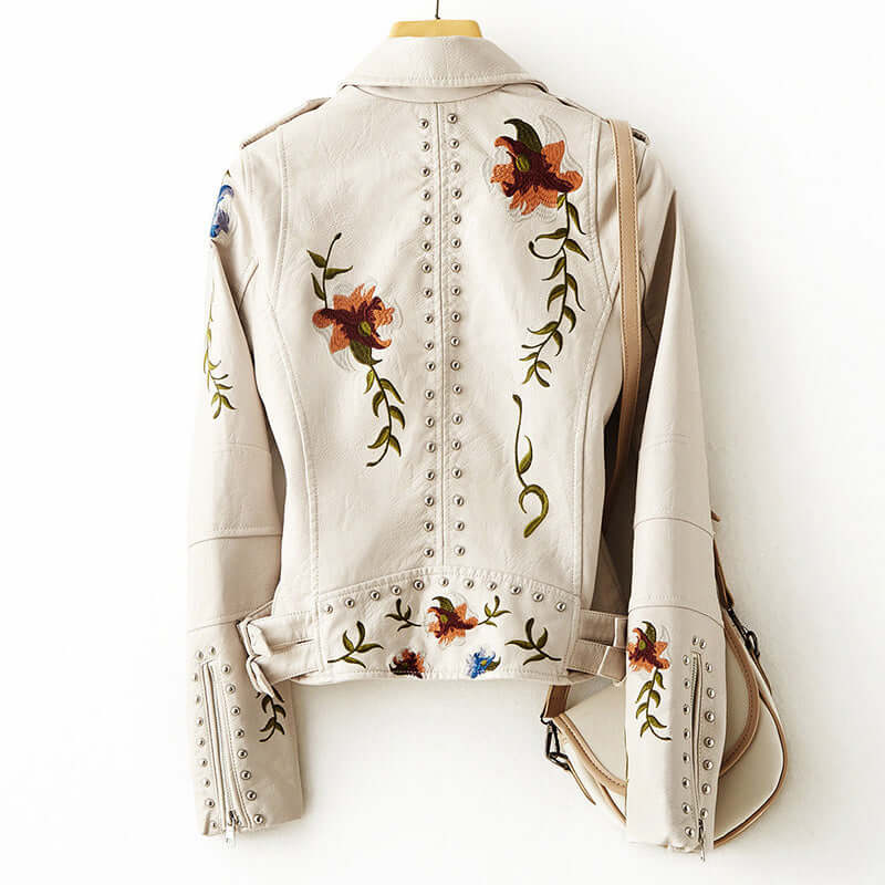 Damen Retro Blumen Jacke Chic Stil - IdealeKleiden