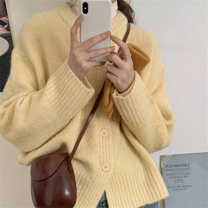 Comfortable Knitted Sweater Cozy Casual
