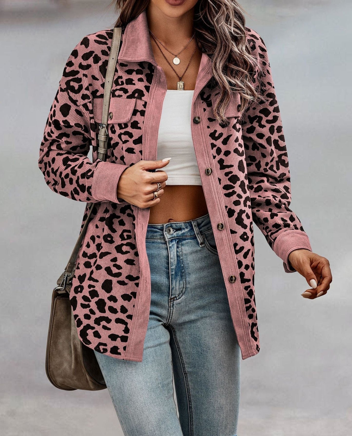Women's Leopard Jacket Spring Trendy Premium