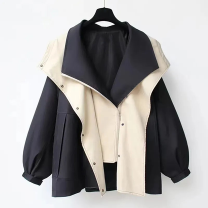 Fashionable Women's Jacket Elegantly Laced