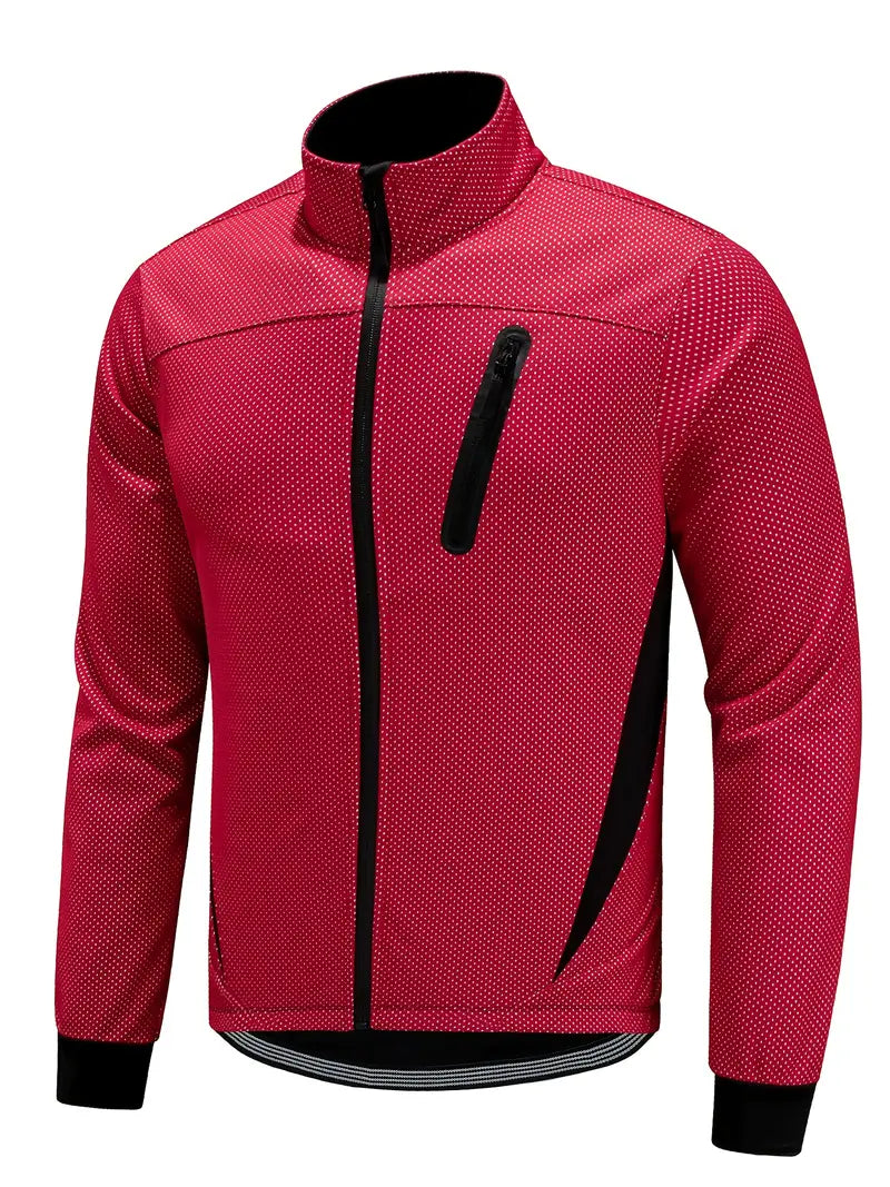 Men's Light Beige Warm Winter Jacket