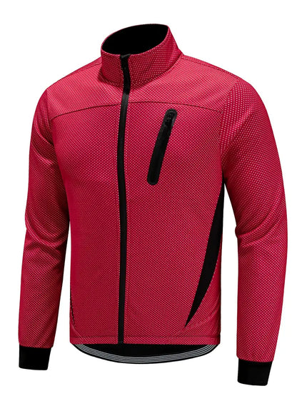Men's Light Beige Warm Winter Jacket