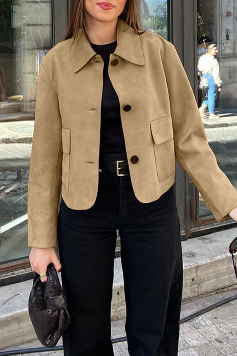 Stylish Casual Jacket with Buttons