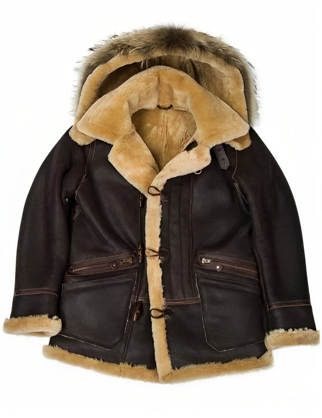 Sheepskin Coat B-7 Luxury Design