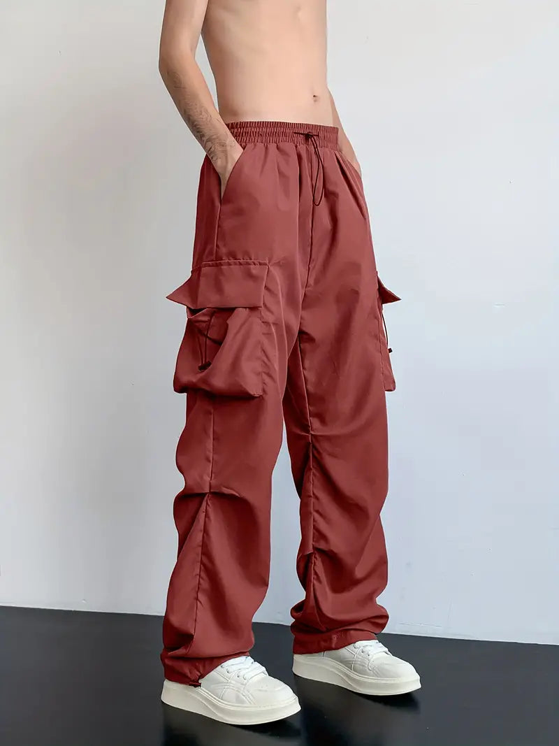 Comfortable Cargo Pants Casual Style Men