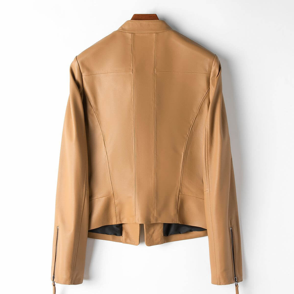 Elegante Damen Lederjacke Trendy Style - IdealeKleiden