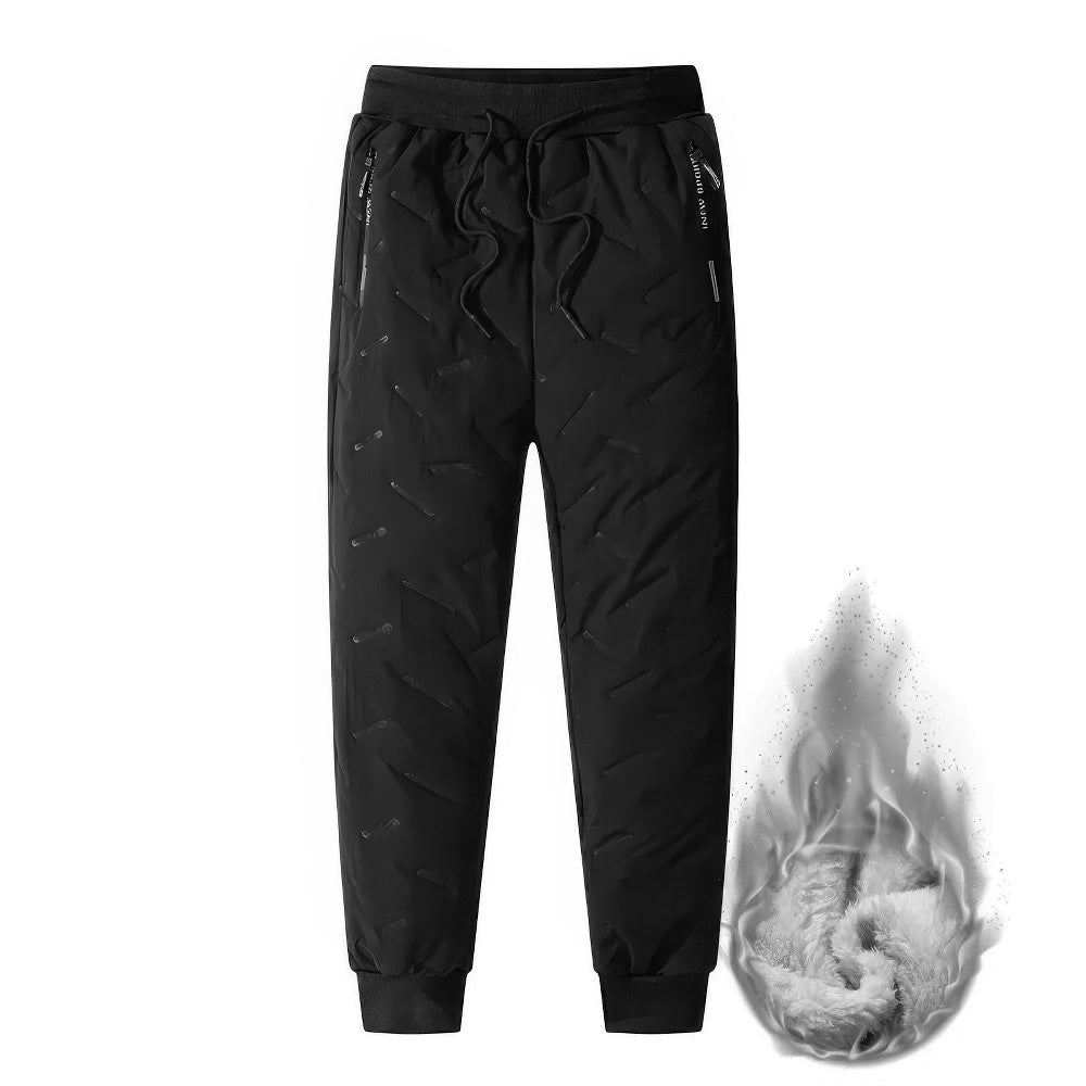 Weiche Jogginghose Plüsch Fleece Gefüttert